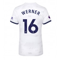 Camiseta Tottenham Hotspur Timo Werner #16 Primera Equipación Replica 2023-24 para mujer mangas cortas